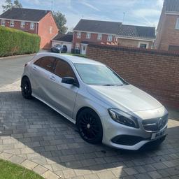 Mercedes A-Class A200d AMG Line (Premium)
2017 - Original plate RE66HZK

£11,250 ono

- £1,830 worth of optional extras from standard factory model.
- 2 previous owners (Mercedes show room and a business car).
- Serviced and MOT 29th Jan 2024.
- MOT Valid until Jan 2025 with not even an advisory remaining after previous.
- FULL Service history on Mercedes online.
- BRAND NEW brake pads and discs.
- 2 Keys and all original paperwork and wheel nut.
- Diesel.
- 80,868 miles. (10,000 PY average)
- Apple Car Play.
- Sat Nav/USB/Bluetooth.
- Heated front seats.
- Privacy glass.
- Dual Zone air control .
- All black AMG Alloys.
- Parking sensors.
- Parking Camera.
- Interiors LED glow lighting.

On auto trader the same exact car is listed for £12,750 as a “great price”. Only selling due to needing something bigger.

Drop me a message for any further information!