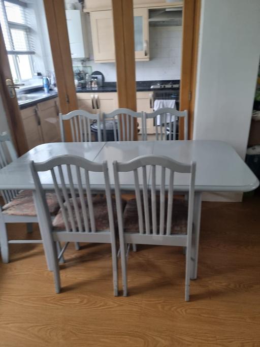 Buy & Sell West Midlands Walsall - Photos for Grey Table & Chairs