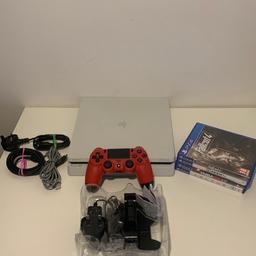 Ps4 slim in very good overall condition console runs perfectly with no issues comes with all required cables and 4 games

Please see all pics

Console will be shown working before payment is made so you can buy with confidence.

What u get -
PS4 slim console
Power cable
Hdmi
Original controller
charge cable
Dual charger
4 games (see pics)

Collection or local delivery

£130

Thank you for looking

*From A Smoke & Pet Free Home*
