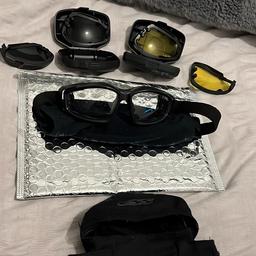 These V12 Tactical Eye Protection (Air-soft,Paint balling) comes with 3x Coloured Lens Black, tanned and clear. With breathable air vents and a head strap it’s perfect for tactical vision awareness and protection. Comes with a 3 compartment bag to store your lenses and goggles. They are Boss! And hard to find for resale anywhere as they are so good!

Face Guard protection(Air-soft, Paint balling)
Great for airsoft! You want to keep those teeth in your mouth this is tythe perfect PPE you can get for that! Nice and cheap solution to your thrill seeking extreme sportive needs. Unisex. Fits all face sizes