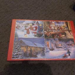 4 puzzles 500 pieces each
brand new box sealed
Christmas Quartet