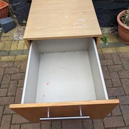 Oak Chester draw 
Was attached to Ikea wardrobe 
The surface is is damaged but draws are good
