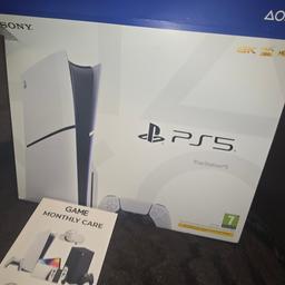 Brand new play station 5 slim bundle
Comes with
Pulse 3d head set
Fifa 24
New call of duty
Controller docking station
Comes with warranty and recipt
Payed 660
Selling as not used
Only opened nd tested
Selling for 500