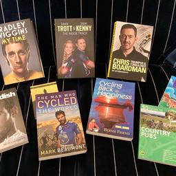 A selection of must reads from cycling legends! Perfect for any cycling enthusiast - a bargain collection in excellent condition.