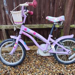 16" apollo Charry Lane Kids Children Girls Bike Good Condition With Basket
collection with cash
or post with parcelforce48