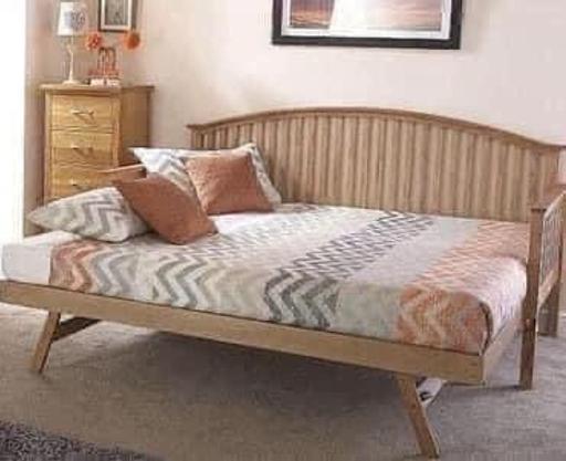 Buy & Sell South Yorkshire Rotherham - Photos for Madrid wooden day bed only NO MATTRESS