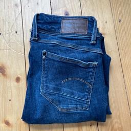 Super erhaltene und kaum getragene Jeans von G-Star,Modell Lynn, in blau. Größe 25/32