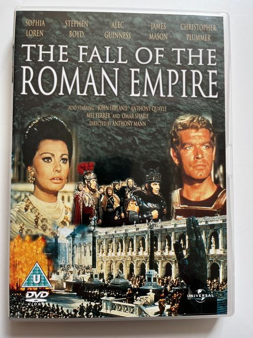 Buy & Sell North Yorkshire Harwood Dale - North Yorkshire - Photos for THE FALL OF THE ROMAN EMPIRE (1964) - DVD