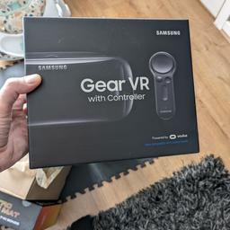 Samsung Gear VR with controller 2017 box has been opened but never used.