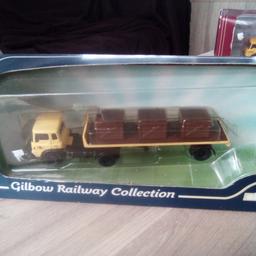 gilbow railway collection truck. Bedford TK. Artic flatbed.