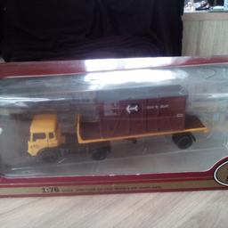 gilbow railway collection truck. Bedford TK. artic flatbed.