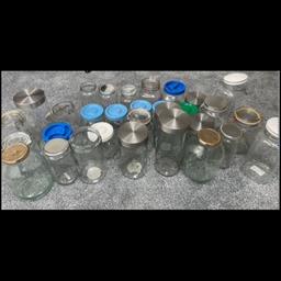 30+ glass jars
Good condition