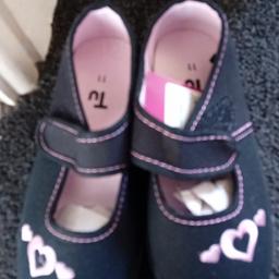 New with tags girls pumps size 11 black pink pick up only Heckmondwike please see my other post thanks