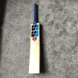 Brand new not been used bat for sale.
 The names British Willow. 
If you need delivery depending on your location, arrangements can be made for a fee.