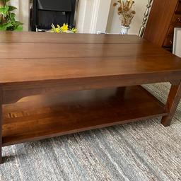 Laura Ashley Garrett mahogany coffee table sold in John Lewis-