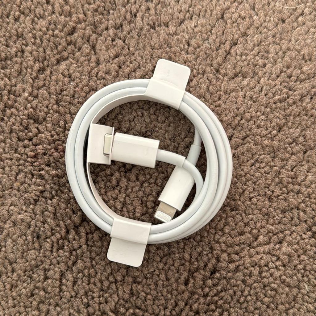 Genuine Type-C to Lightning Cable For Sale.
best for iPhones and iPads.
This cable is taken out of the iPhone box.