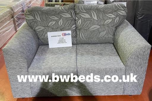 Buy & Sell South Yorkshire Rotherham - Photos for 2 seater sofa Byron sofa in silver Dundee