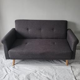 Habitat Evie 2 Seater Fabric Sofa- Charcoal

💥ExDisplay💥

Made from 100% polyester
Wooden feet
Removable seats with foam fibre wrap filling
Size H82, W143, D83cm
Floor to seat height: 42cm
Depth of seat: 56cm
Height of seat back: 40cm
Width of seating area between arms: 122cm
Height of arm rest: 43cm
Weight 29.5kg
Professional clean only
Maximum individual user weight 300kg

💥Check our other items💥