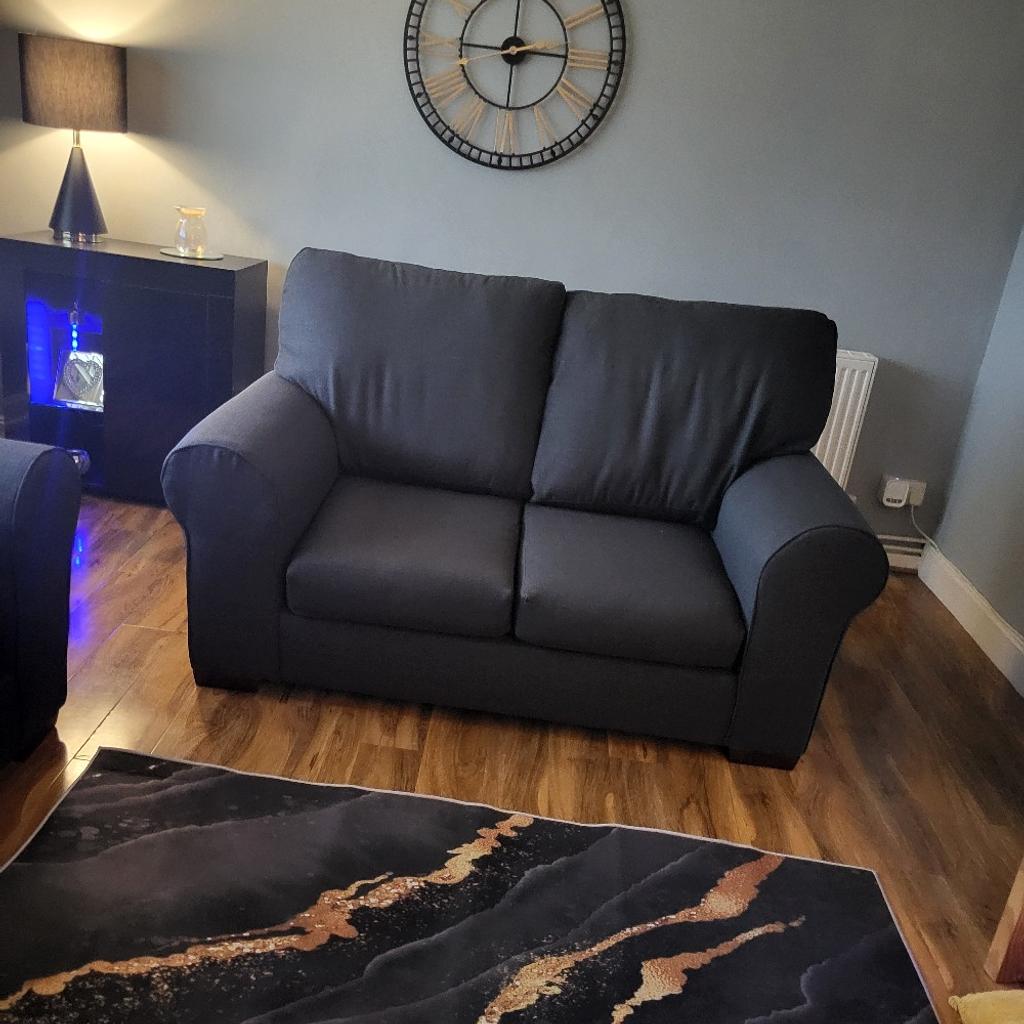 casper 2x3 sofas brand new only deliverd today dark grey £150