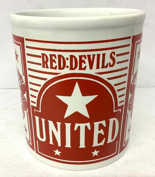 Buy & Sell Lancashire Blackburn with Darwen - Photos for Man Utd 1980’s Mug / Cup Red Devils Coffer