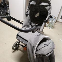 Kinderwagen Set mit Babyschale, Regenschutz, Sonnenschutz und Adapter für Cybex