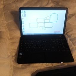 Toshiba Laptop,Windows 8,works same as new in,perfect working order,comes with a Brand New Charger.

Fantastic Laptop in Full working order.

Collection preferred but can send tracked Reduced from £195.