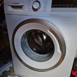 As good as new Bosch washing machine 8kg 1400 spin eco silence.
very well cared for in perfect condition. 3 years old.
only selling as upgraded to 10kg Bosch washing machine.
£430 brand new. Will except £100 no offers. buyer collects