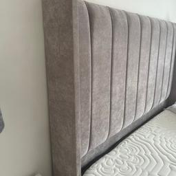 Brand new double bed kept in the spare room and never used, mattress is brand new, selling due to lack of space.. collection only