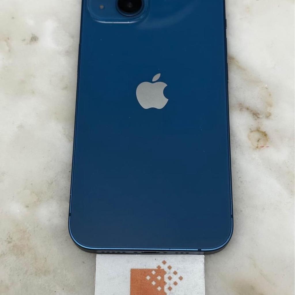iPhone 13 128Gb in Blue. Unlocked and in excellent condition. It comes boxed with new charging lead plus free glass screen protector and case of your choice. 6 months warranty. £375. Collection only from our shop in Ashton-in-Makerfield. Thanks.
