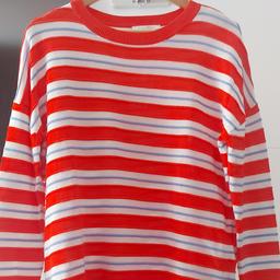 Verkauf einen neuen Pullover von Tom Tailor 

Rot gestreift 
Größe xs,  aber größer geschnitten 
Ungetragen