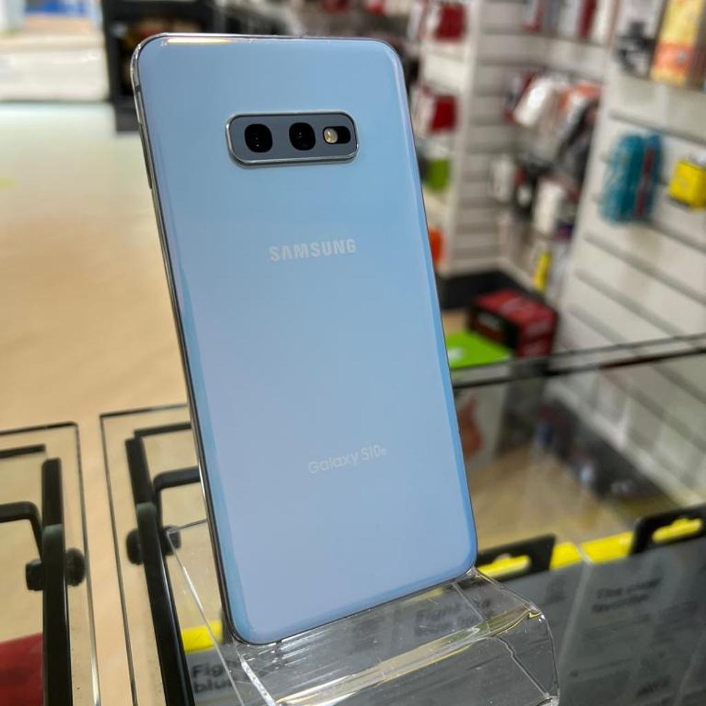 SAMSUNG GALAXY S10E
128GB BLUE
MINT CONDITION
Unlock ready to use on any network
Comes with charging cable and plug
With Warranty

PHONE CARE UK LTD
12A SWAN BANK CONGLETON
CW12 1AH
01260 409 364
07738 888 818