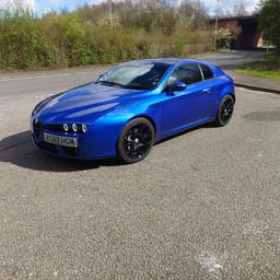 Alfa Romeo Brera 2.4 JTDM 210 BHP 6 Speed Manual
12 Months MOT
132'K' Miles
Stack of Invoices/Receipts 2 Keys
Recent work carried out, Upper Control Arms, track rod ends
Remapped, DPF delete, EGR delete, Back box Delete it has an X-Pipe fitted and still passed on the emissions
Leather Seats, Pan Roof, Cruise control, electric seats fully loaded has an aftermarket Bluetooth touchscreen stereo. car is lowered on springs and sits nice, has Halo day time running lights and black detailing
No rush to sell at all it's been 2 years pleasure owning this Alfa, any questions please ask
thanks
£3600