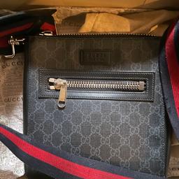 Real authentic gucci messenger bag proof of purchase and receipts with original box