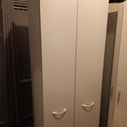 Good condition wardrobe selling urgent need space. More to know just text me thanks I have two of them price is for both 
