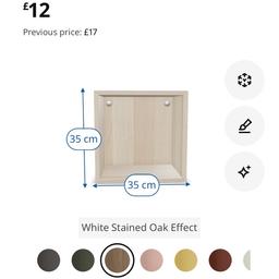 Unopened
White stained oak colour
Collection only from WV6