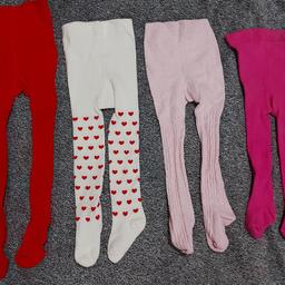 The tights are multicoloured and come in a variety of styles, making them perfect for any occasion. They are a great addition to your little girl's collection of clothes and can be paired with different outfits. Buy this bundle today and give your little girl a stylish and practical wardrobe.