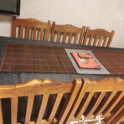 6 chair dining Tables ,use But very good condition