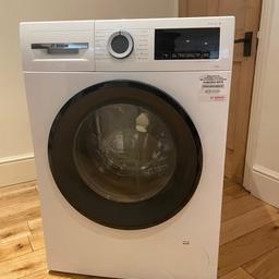 Hi, selling our Bosch series 4 washing machine 9kg load in white, only had for around 6 month and still like new, only reason for sale is we’ve just moved house and it has an integrated washer that’s new and would be more hassle than it’s worth to move. We paid £699 for it but I’m willing to let it go for £400 which is a bargain, it’s like new hardly been used grab yourself a high end newish washer for around half the price of new.