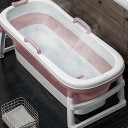  Portable Bathtub Adult, Folding Bathtub 138X62X52cm Large Thicken Free Standing Soaking Barrel, Foldable Massage Sweat Steam Bath Tub with removable Lid, Bathroom Warm Spa Sauna for Adults Children, Pink
Used once but too deep for mum🤦
**For sale on other sites**