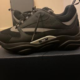 Dior b22 with original box Size 11
Get yourself a great deal
Last make of these as they are being discontinued
Delivery available
Just don’t fit me as they fit small but a great shoe 