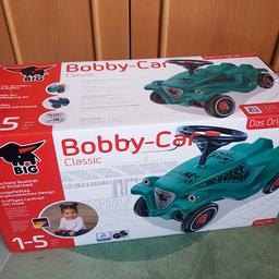 Kinderfahrzeug 
Spielzeug 
Auto Bobby Car Classic
OVP 

Schuhschoner  von BIG Gr.21-28 -5€

Setpreis 45€

Versand möglich