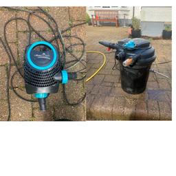 Auto Cleaning Pressurised Koi Pond Filter UV Steriliser All in One Kit - Ponds

Fully working. Used for 2 weeks only due to leak in pond.

AUTO-PFC-12000

Power of UV-Clarifier: 11W

Maximum Output: 10,000 L/H

Power: 11W

Filter Compartment Volume: 25 Litres

Sponge Surface: 12m2

Suitable for Ponds with Heavy Stocked Koi up to: 6000 Litres

Suitable for Ponds with Small Mix of Fish and Koi up to: 9000 Litres

Suitable for Decorative Ponds up to 12,000 Litres volume

Voltage: 220-240v

Cable Length: 5m

Dimensions: 380 x 380 x 510 (mm) / 15" x 15" x 20.1"