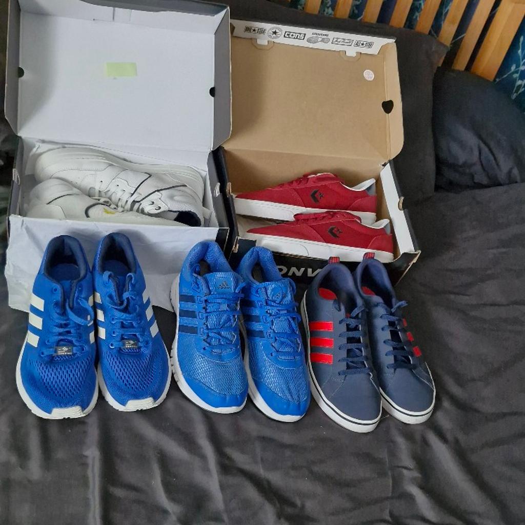 job lot of mens designer trainers size 8 in excellent condition hardly worn or brand new