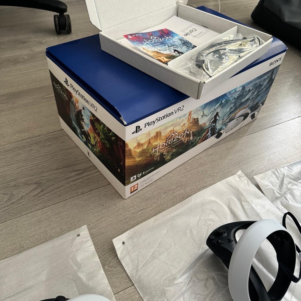 PlayStation 5 VR2
Used once
Brand new Condition, with all packaging and box
Comes without the game as I have already redeemed.
£570 brand new
Selling at £375 ONO
Cash only
Collection Only UB3