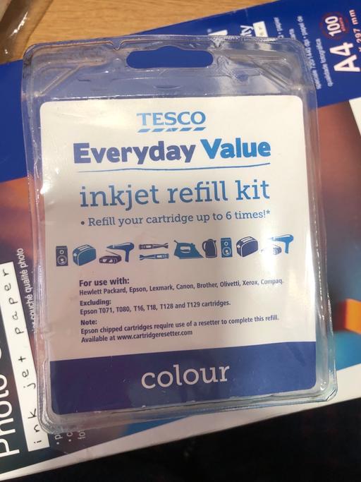 Buy & Sell East London Plaistow - East London - Photos for (NEW Sealed) Tesco Ink Injet refill Kit 