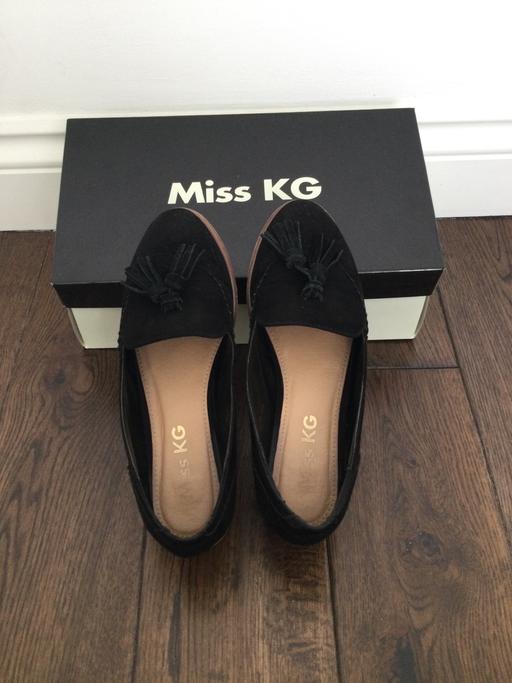 Buy & Sell South East London Croydon - Photos for Miss KG Black tassel loafers Size 4