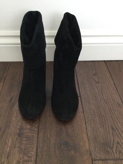 Buy & Sell South East London Croydon - Photos for Pied A Terre Black Suede Ankle Boots Size 3