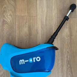 Mini micro scooter seat with storage. Used only few times