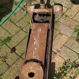 Car jack collection due weight it’s an old one but works well and lifts a car easily.
Cheap and ready to work