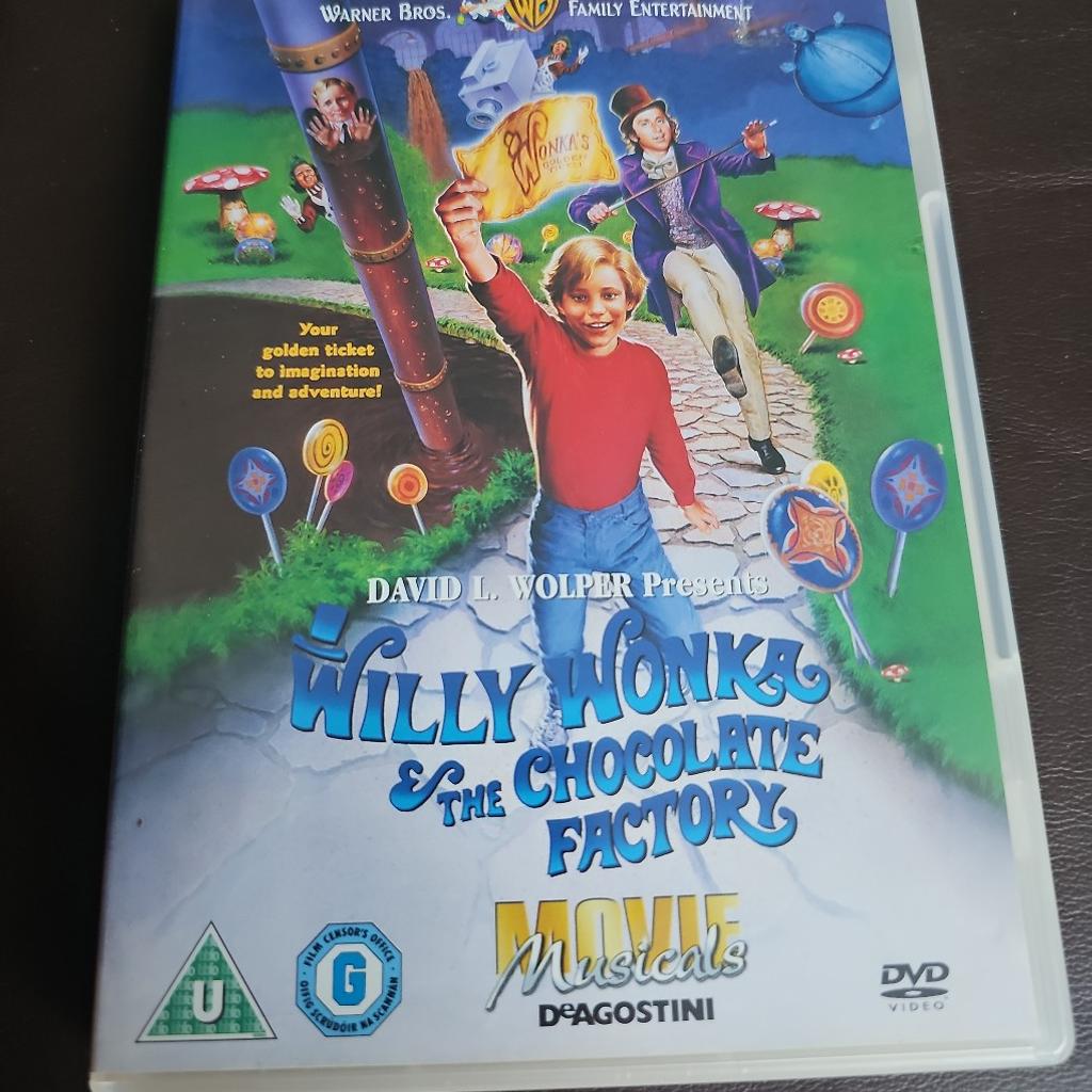 willy wonka and the chocolate factory dvd in EN7 Broxbourne for £0.15 ...